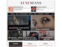 Tablet Screenshot of luxusfans.de